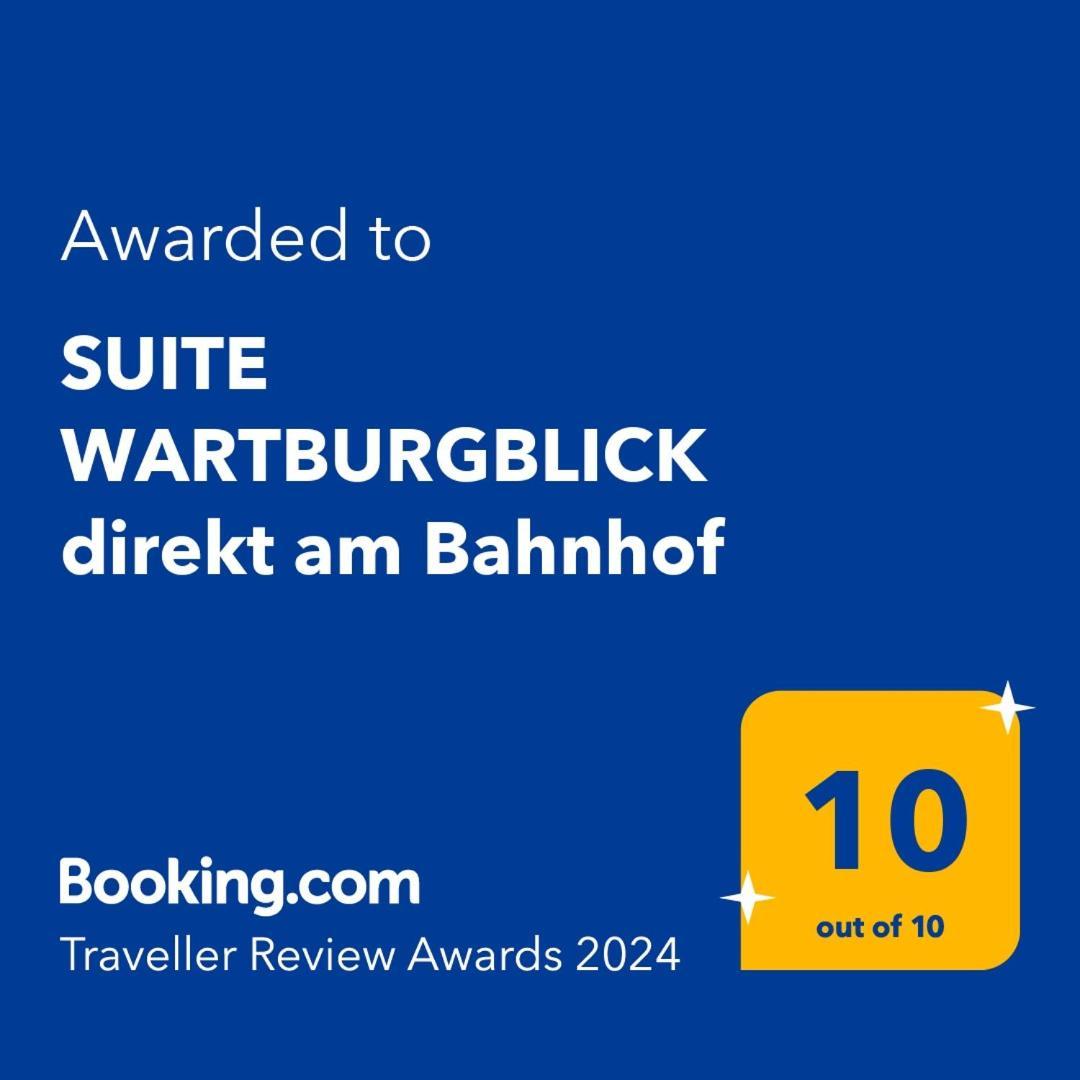 Suite Wartburgblick Direkt Am Bahnhof Eisenach Esterno foto